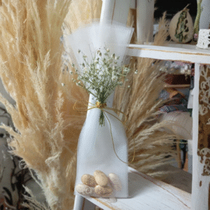 Μπομπονιέρα τούλι με γυψόφυλλο