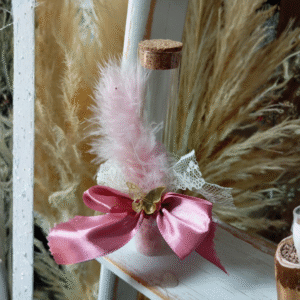 Μπομπονιέρα δοκιμαστικός σωλήνας με θέμα πεταλούδα