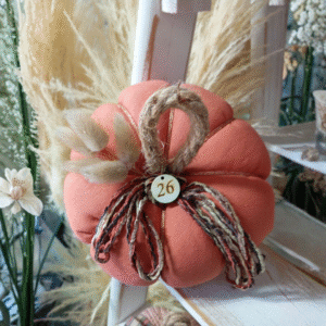 Διακοσμητική Κολοκύθα Ύφασμα 18×18