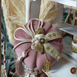 Διακοσμητική Κολοκύθα Ύφασμα 18×18