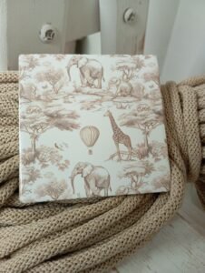 -Μπομπονιέρα Βάπτισης Σουβέρ {Ζωακια της Ζουγλας}