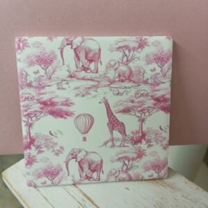 -Μπομπονιέρα Βάπτισης Σουβέρ {Ζωακια της Ζουγλας}