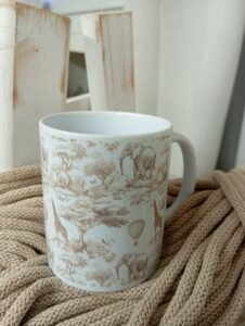 Μπομπονιέρα βάπτισης κούπα {ζωακια της ζουγλας}