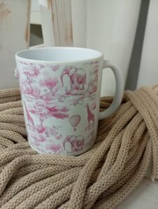 Μπομπονιέρα βάπτισης κούπα {ζωακια της ζουγλας}