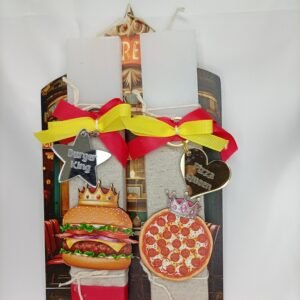 πασχαλινη λαμπαδα με πλατη  {pizza-berger }