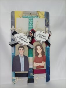 πασχαλινη λαμπαδα με πλατη { Για Ρομαντικα Ζευγαρια }